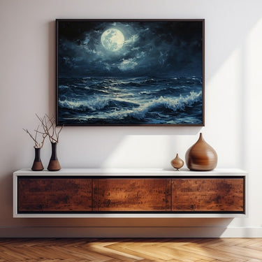 Night Sea Painting